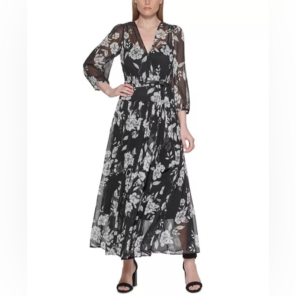 Calvin Klein Maxi floral dress